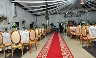 Salle de fête de l’hôtel EVA